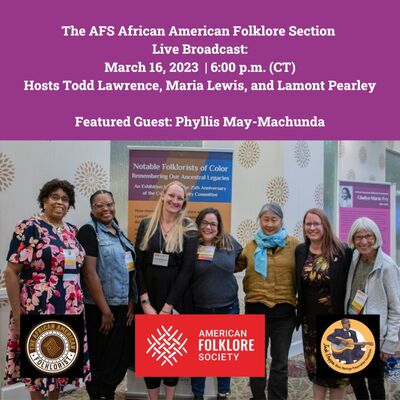 Notable Folklorists of Color - The AFS African American Folklore Section