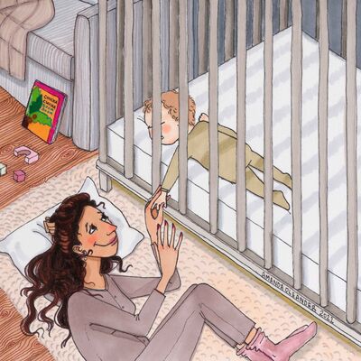 How We Got Our Baby To Sleep Through the Night