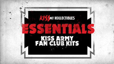 KISS Army Fan Club Kits with John 5
