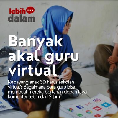 Banyak akal guru virtual