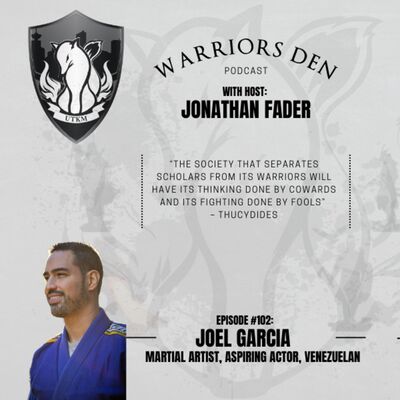 Episode 102 - Joel Garcia a Martial Artist and aspiring Actor originally from Venezuela