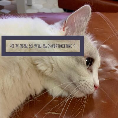 精神醫學三分鐘 —— 祇有優點沒有缺點的Vortioxetine？