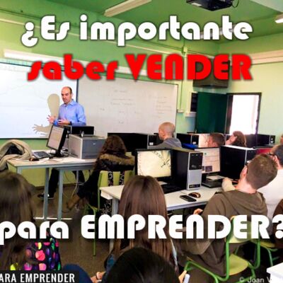 5. ¿Es importante saber vender para emprender?