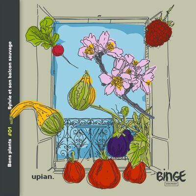 Sylvie, celle qui cultivait un balcon sauvage