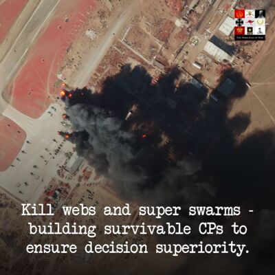 133 - Kill webs and super swarms - building survivable CPs for decision superiority
