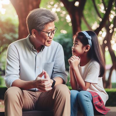 情人节，一位父亲和女儿聊了聊她的情史｜聊女孩