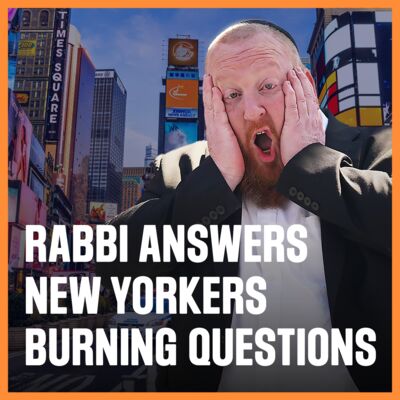 Rabbi Shoff Faces SHOCKING Questions in Times Square