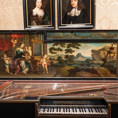 Kort fragment dubbelinstrument Museum Plantin-Moretus