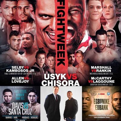 Usyk v Chisora/Tank v Santa Cruz preview