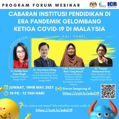 Cabaran Institusi Pendidikan Di Era Pandemik Gelombang Ketiga COVID-19 Di Malaysia