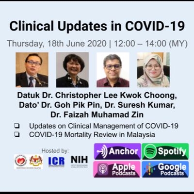 COVID-19 Mortality Review in Malaysia & Updates on Clinical Management of COVID-19