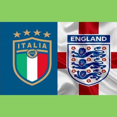 1. Final Euro Italia versus Inggris