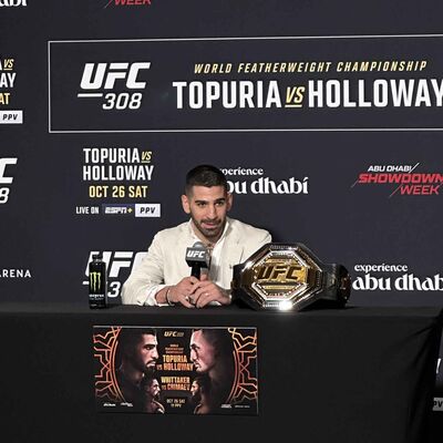 UFC 308: Ilia Topuria vs Max Holloway in Abu Dhabi! 25/10/24