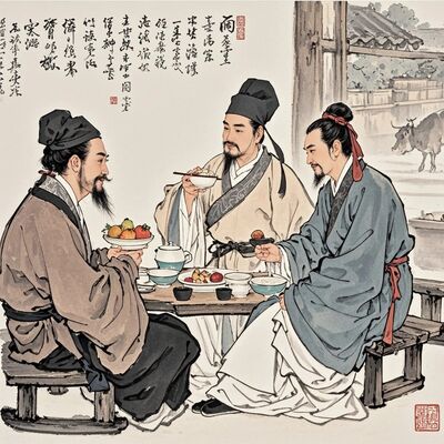 苏轼的豁达人生：被贬后的乐观与美食