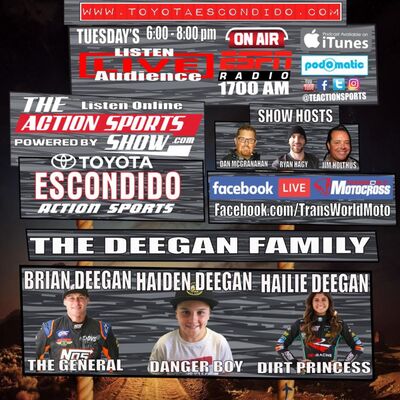 The Action Sports Show with the Deegan Family
