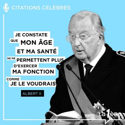 Les Grands Discours - L’abdication d’Albert 2