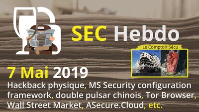 [SECHebdo] 7 Mai 2019