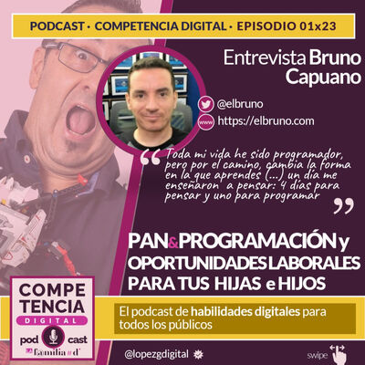 Episodio 023. Panaderas, programadores y cómo empezar a programar en familia