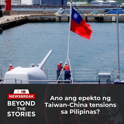 Ano ang epekto ng Taiwan-China tensions sa Pilipinas?