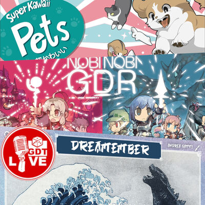Super Kawaii Pets, Nobi Nobi GDR, Dreamember: Studio Supernova alla conquista dell'Italia con tre giochi da tavolo dagli occhi a mandorla!