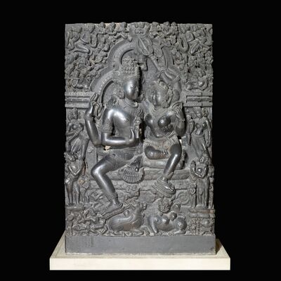 湿婆与雪山女神像 · 大英博物馆