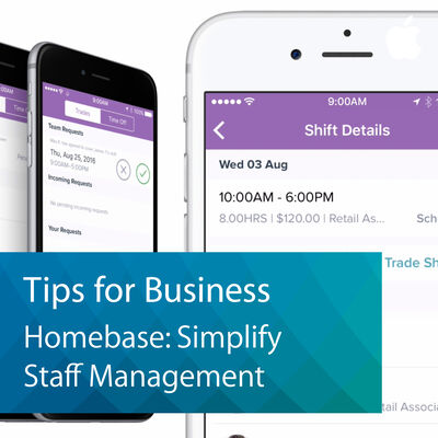 Homebase app for iOS: Simplifying Staff Management