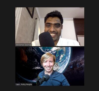 'Me and Zee' - Taking the World's Temperature