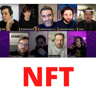 NFT: rissa sull'arte crypto /Con: Riccardo Zanetti, Alessando Carnevale, Ozmo, Andrea Concas &co.