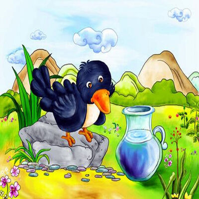 69-乌鸦喝水