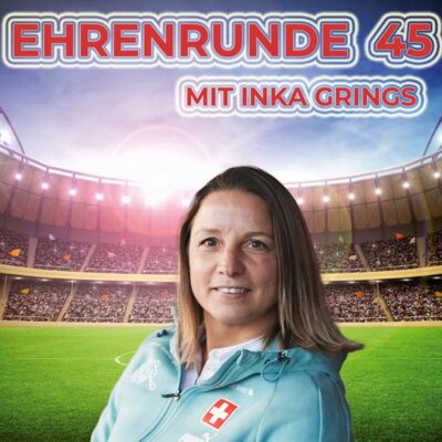 Ehrenrunde 45 mit Inka Grings