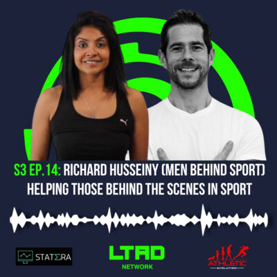 Richard Husseiny (Men Behind Sport): Helping those behind the scenes in sport.