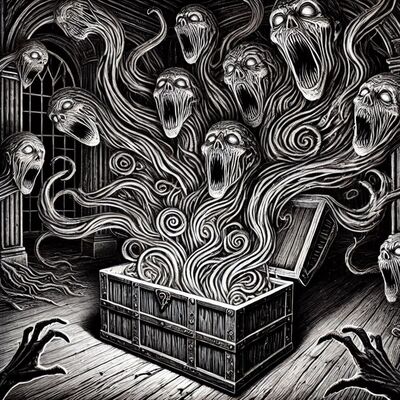 The Cursed Box: When Walls Breathe and Shadows Hunger