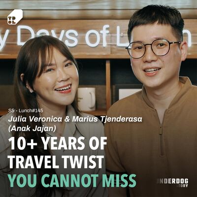 Lunch #145 - Holiday Efektif, Cuan Friendly, dan Produktif ft. Anak Jajan (Marius & Julia)