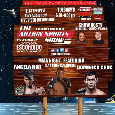 The Action Sports Show MMA Night Wtih UFC Champion Dominick Cruz