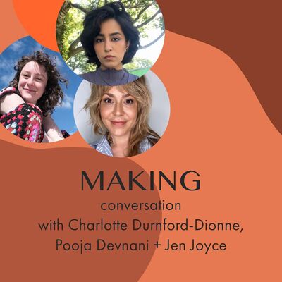 thrifting, upcycling, and mending as tangible resistance w/ Charlotte Durnford-Dionne, Pooja Devnani and Jen Joyce