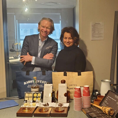 News on the Rocks with Patty Steele: Angus Thirlwell, CEO & Co-founder of Hotel Chocolat