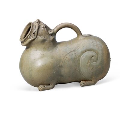 青釉虎子 · 中国国家博物馆