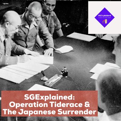 Operation Tiderace & The Japanese Surrender