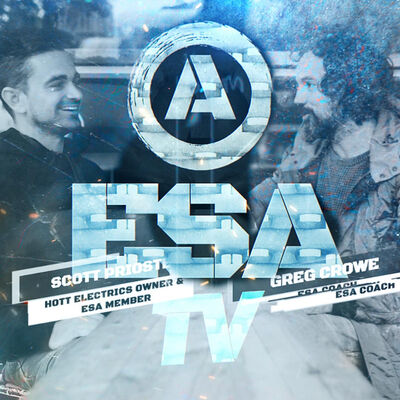 ESA TV | Electrical Business Challenges, Tech Efficiency & Community Support with Scott Prioste
