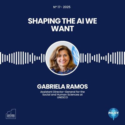 Shaping the AI we want: A conversation with Gabriela Ramos