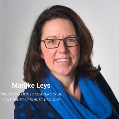 Aflevering 17: Marijke Leys - Er zitten ook passagiers in de bus die het verdriet dragen