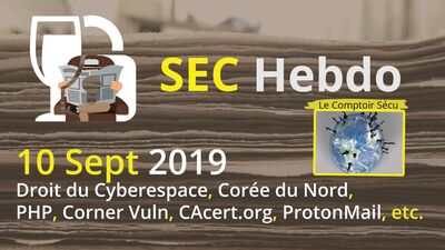 [SECHebdo] 10 Septembre 2019