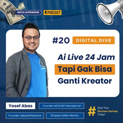 #DigitalDive [20] : AI Bisa Live 24 Jam, Tapi Gak Bisa Ganti Kreator Asli