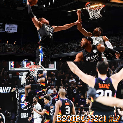BSQTROFFS21 #17 - Nets esmaga Bucks e Suns domina no fim e faz 1 a 0