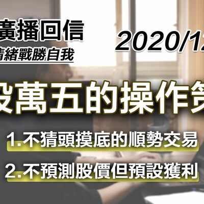 20201220 週末回信