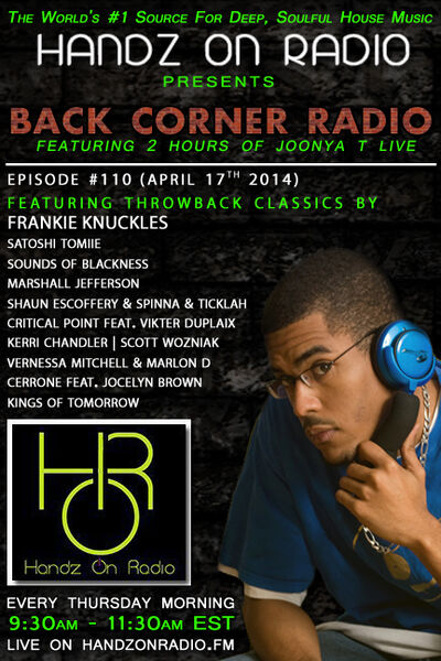 BACK CORNER RADIO [EPISODE #110] #TBT (APRIL 17. 2014)