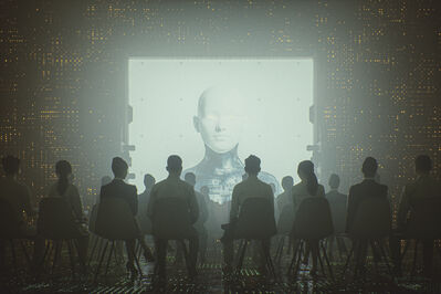 AI, ethics, and human identity: the new religious frontier