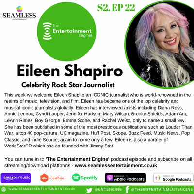 We chat with Celebrity Rock Star Journalist - Eileen Shapiro