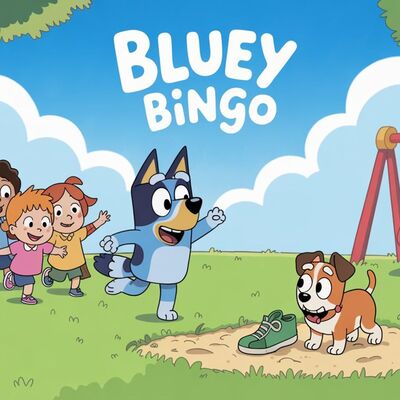 🎠Bluey y la Aventura en la Fila del Columpio🎈 |Audiocuentos