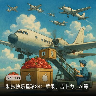 Vol. 138 科技快乐星球34：WWDC25在即，吉卜力风席卷，AI协议加速